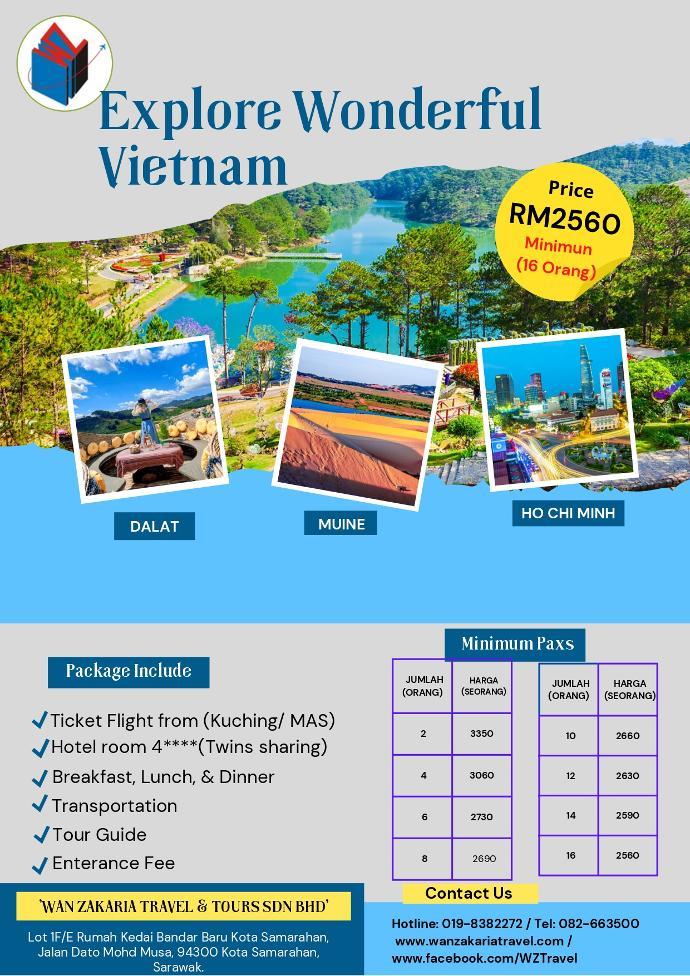 4D3N Explore Wonderful Vietnam 