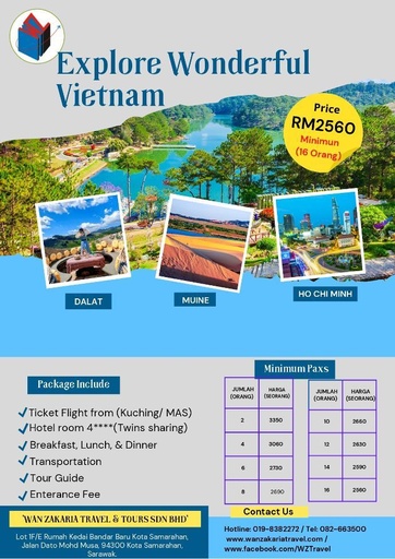 4D3N Explore Wonderful Vietnam 